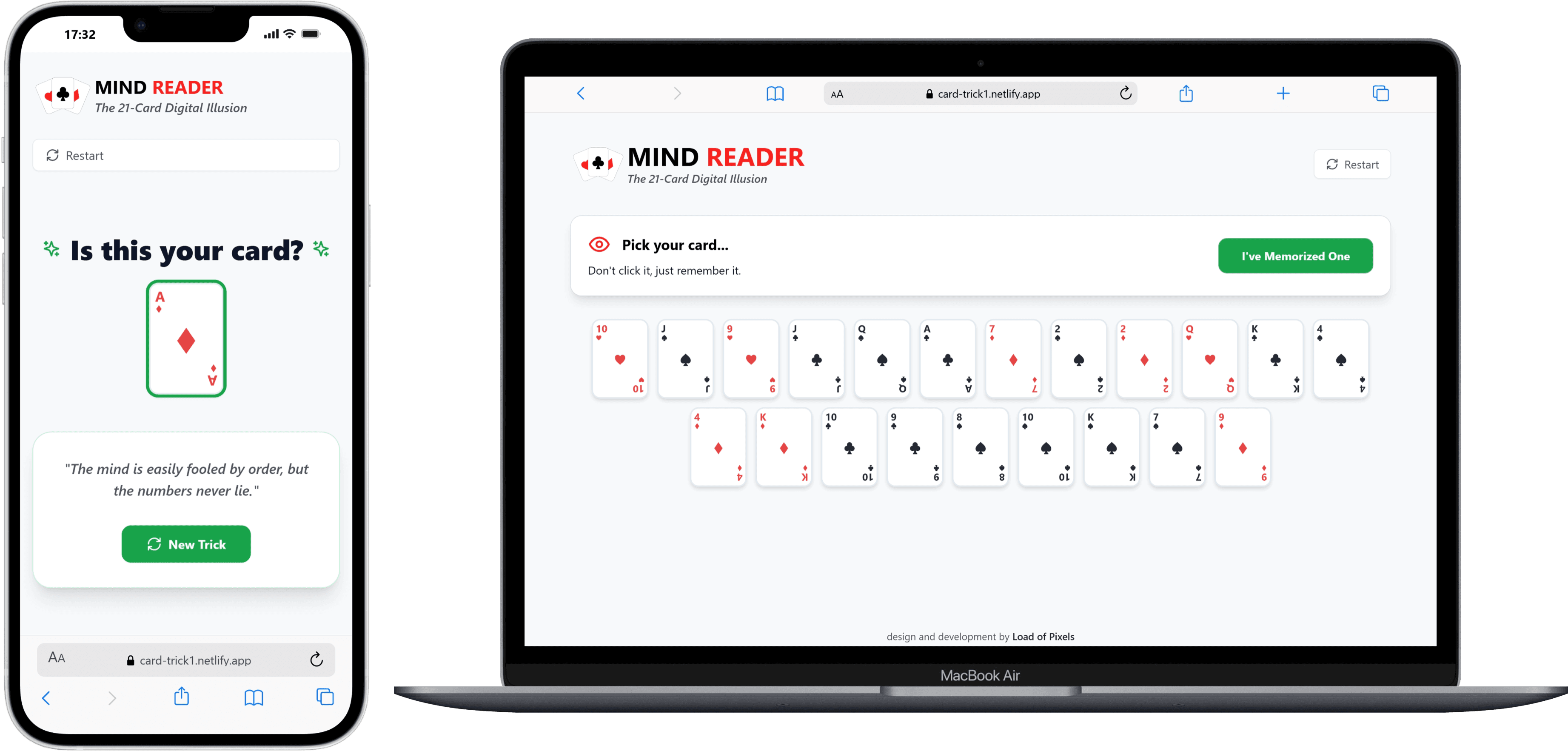 MIND READER - Digital Illusion